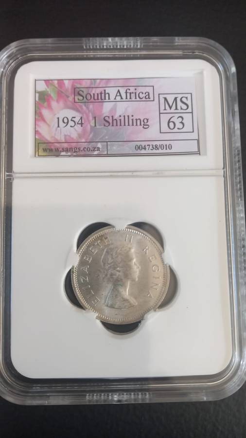 1954 South African 1 Shilling