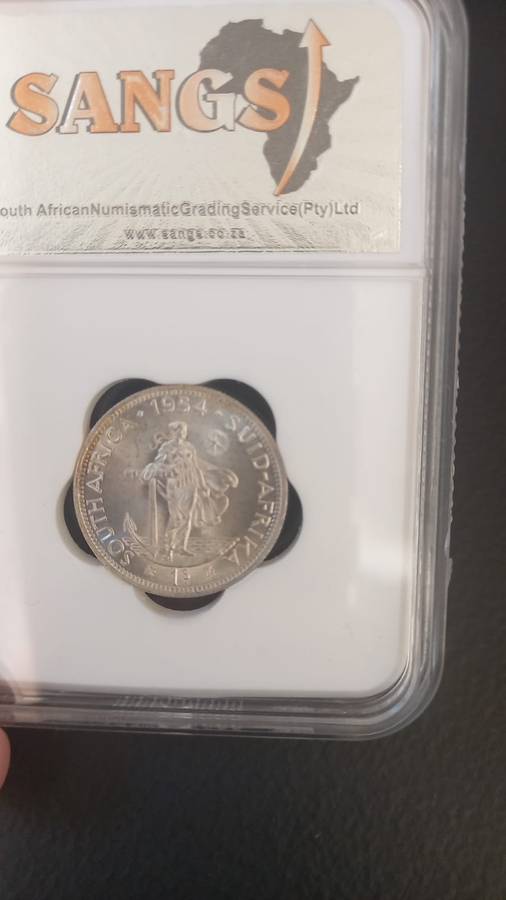 1954 South African 1 Shilling