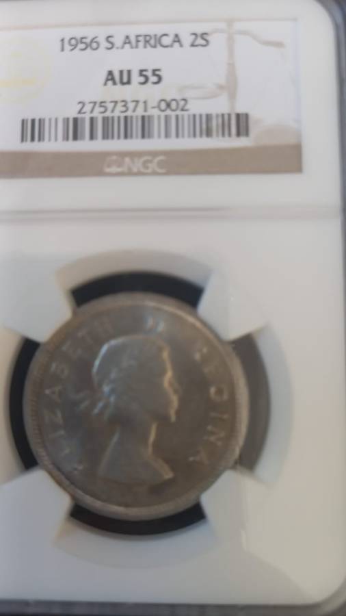 1956 South African 2 Shilling