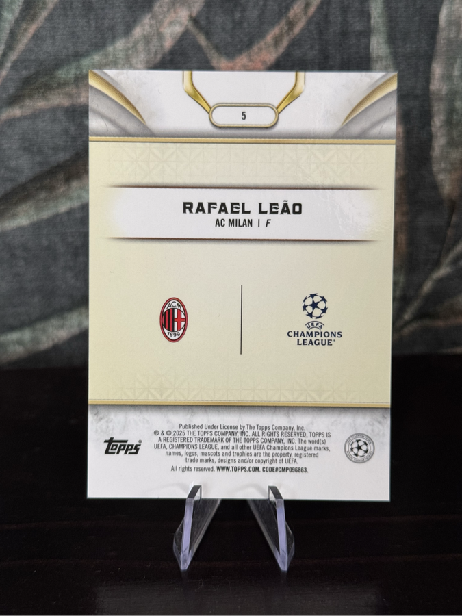 2025 Topps Reverence - Rafael Leao 02/99 - AC Milan