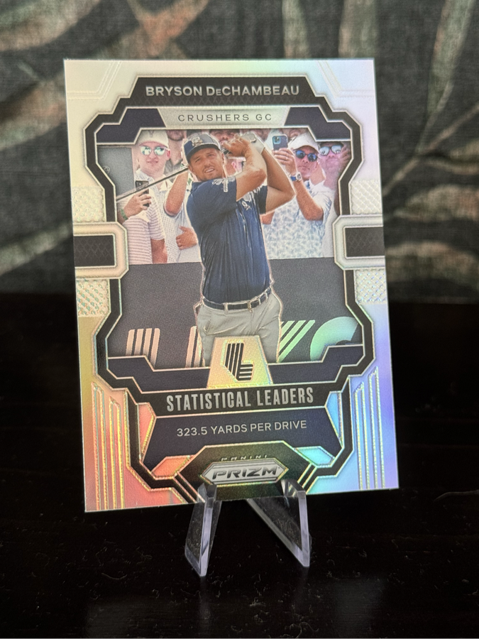 2024 Panini LIV Golf - Bryson DeChambeau Statistical Leaders - Crushers