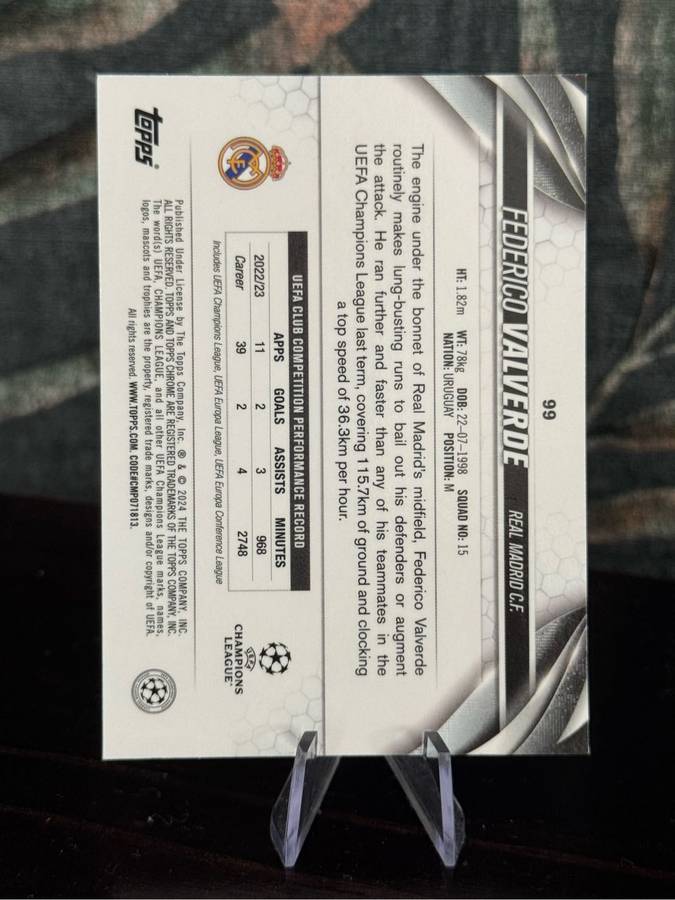 Real Madrid Bundle - 5 Cards