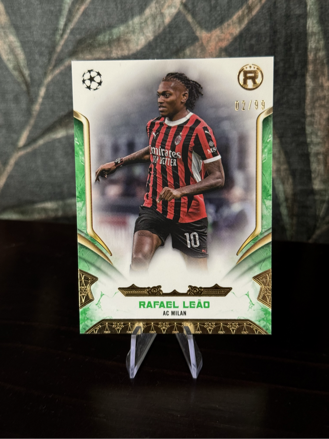 2025 Topps Reverence - Rafael Leao 02/99 - AC Milan