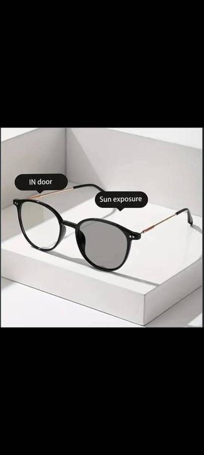 Round Photochromic Glasses