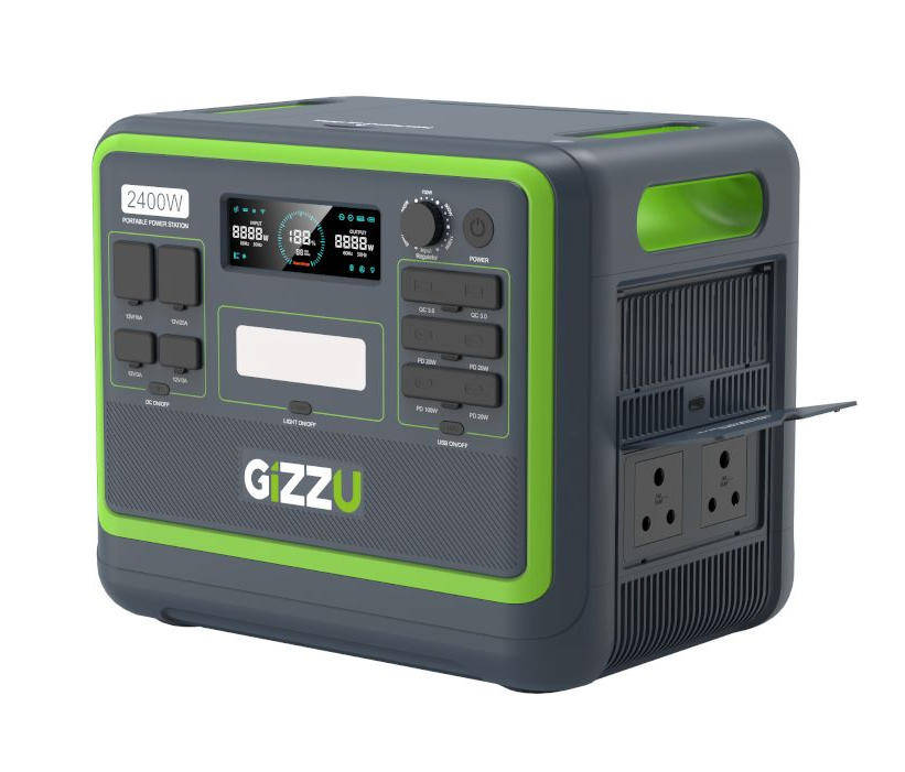 Gizzu HERO PRO 2400W 2048Wh UPS Power Station