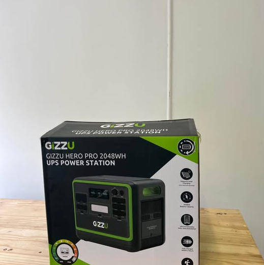 Gizzu HERO PRO 2400W 2048Wh UPS Power Station