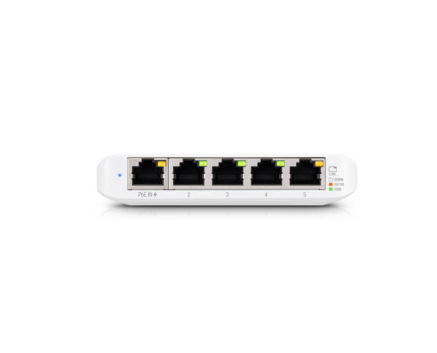 Ubiquiti 5 Port Gigabit UniFi Flex Switch No PSU | USW-Flex-Mini-3