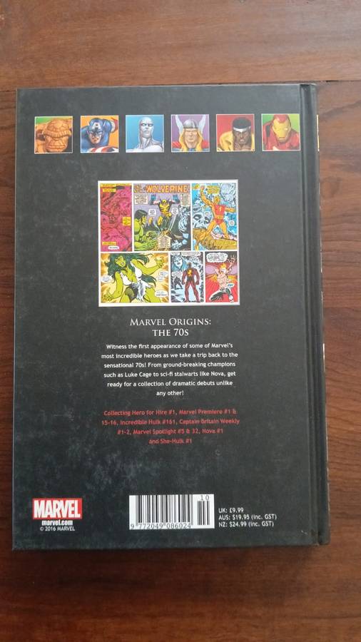 Marvel The ultimate graphic novels collection Marvel Origins The 70s classic XVIII