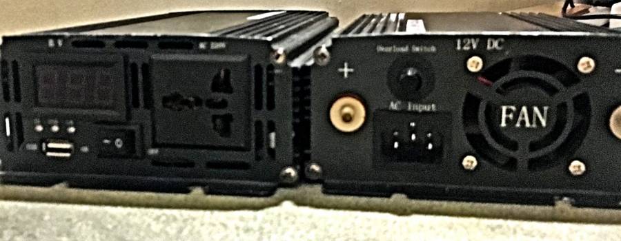 2x 2000w pure sine wave invertors