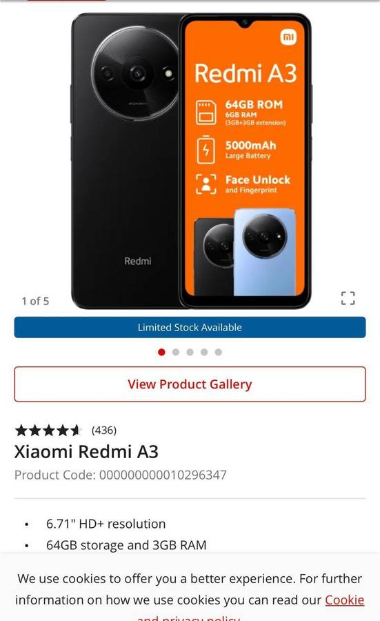 Xiaomi Redmi A3