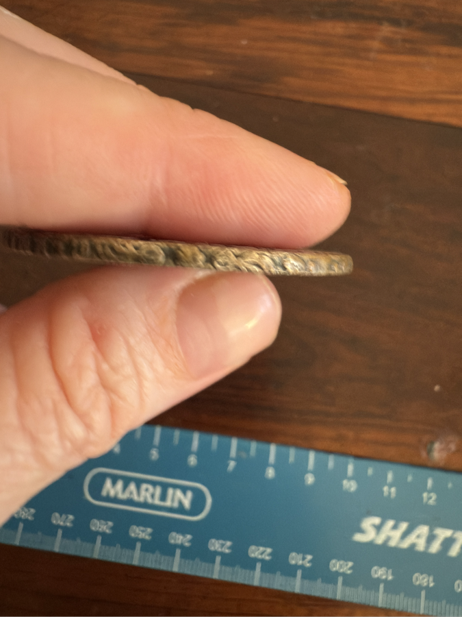 Maria Theresa Thaler silver coin SF