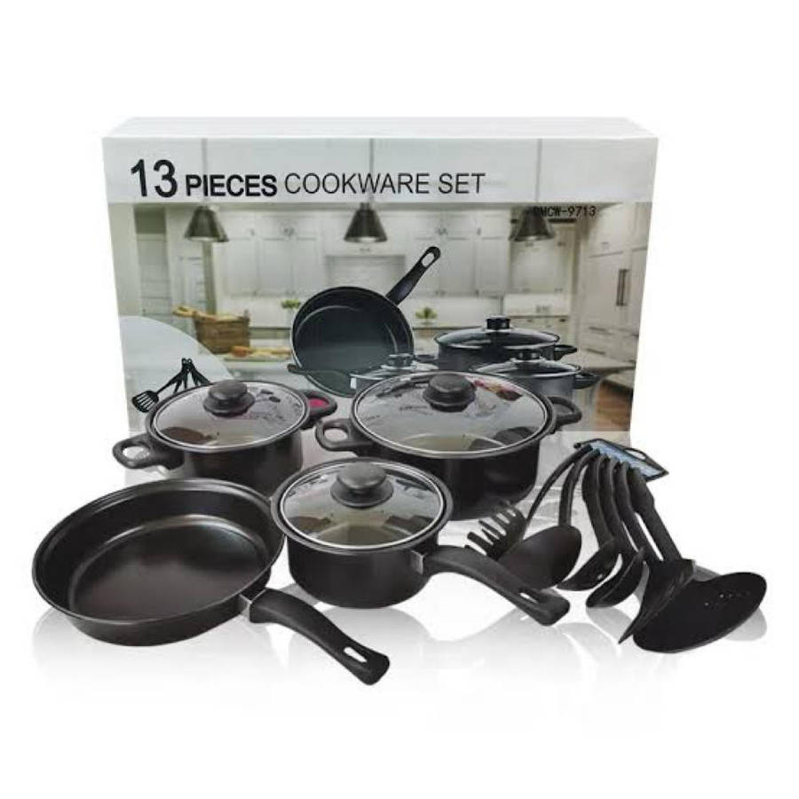 13 piece cookware set pots