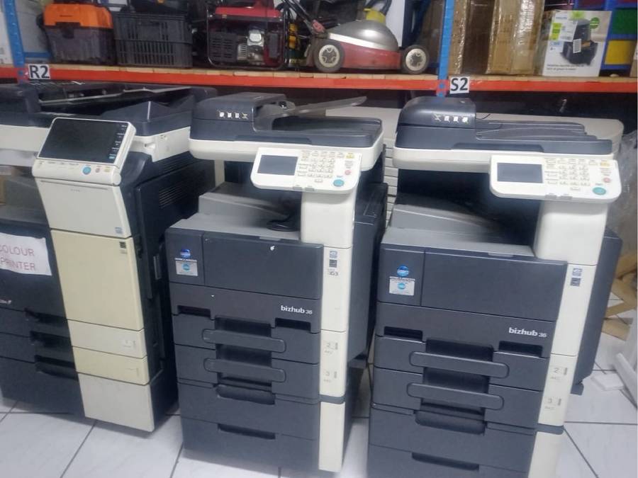 Konica Minotla bizhub36 printer