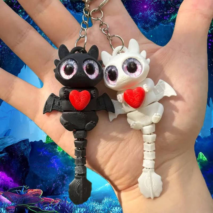 How to Train Your Dragon Keychain Set