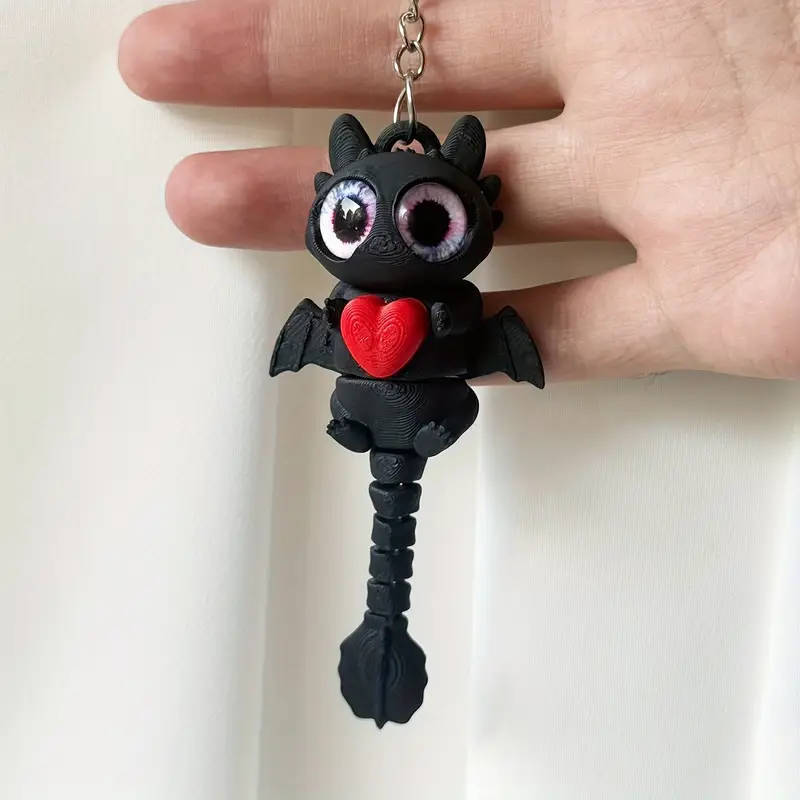 Toothless From How To Train Your Dragon Keychain