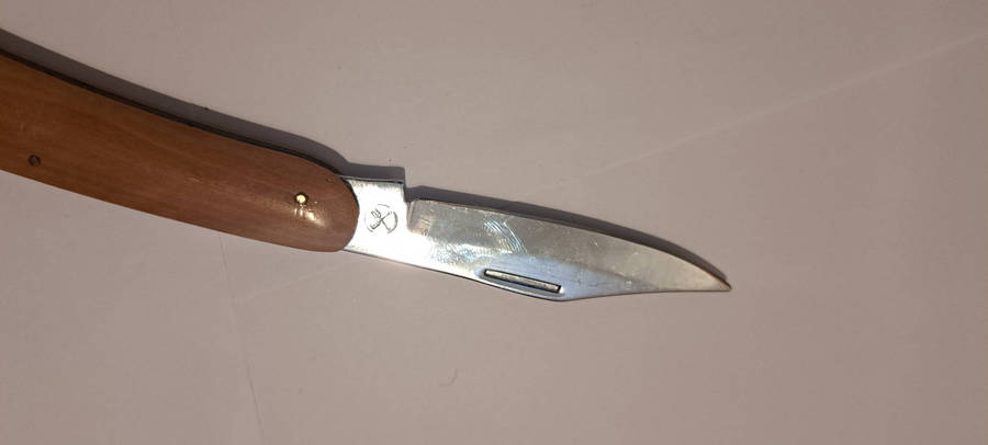 Folding Wooden Pocket Knife