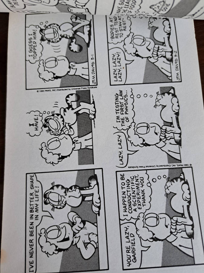 3× Garfield Books