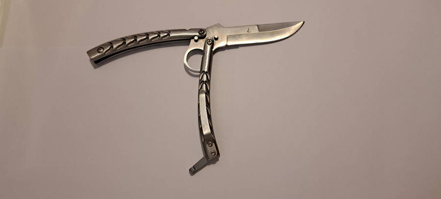 Metal Butterfly Knife