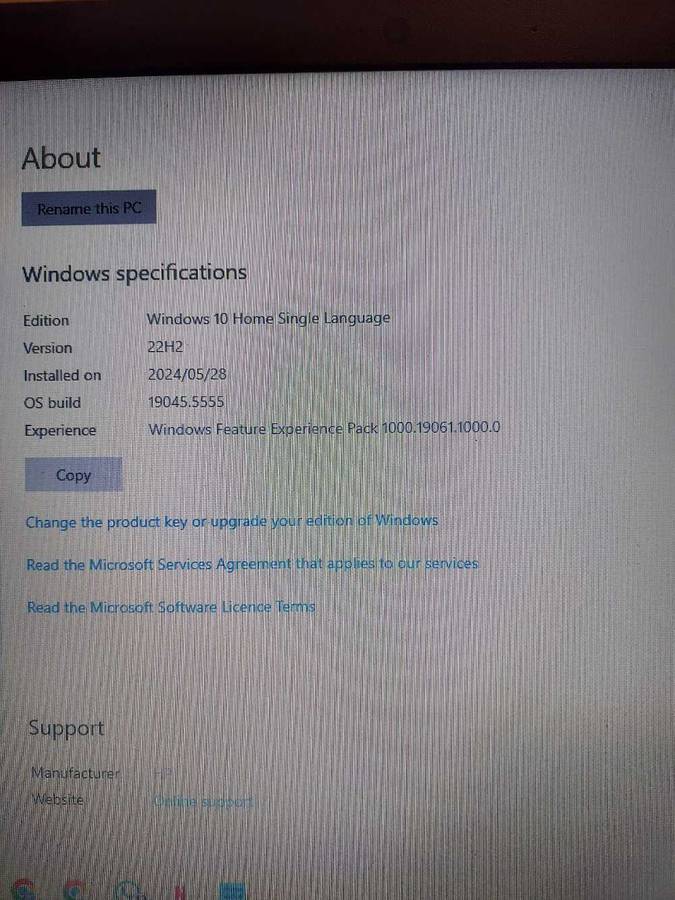 HP LAPTOP 15