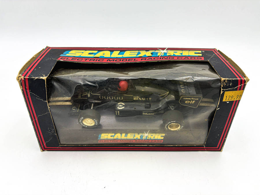 Scalextric C.425 Lotus Renault 98T  1:32 Scale Slot Car (Used, Boxed, All Original)