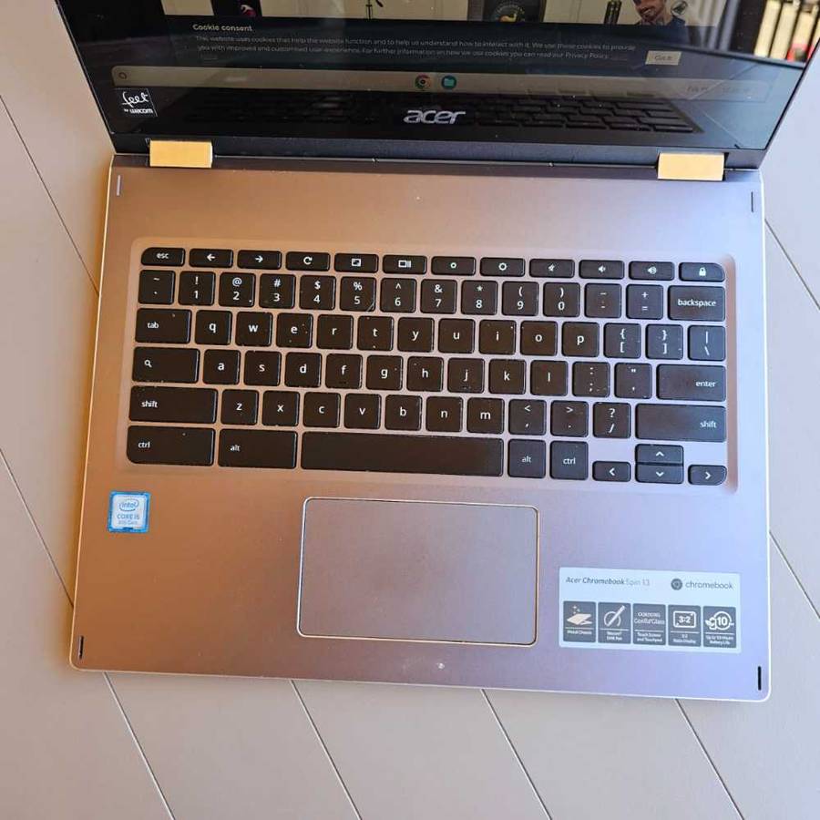 Acer chromebook spin 13 core i5 8th gen