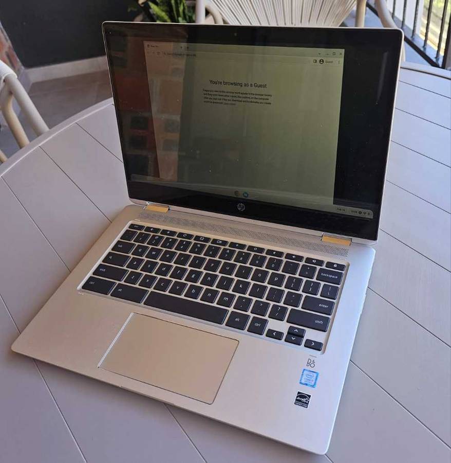 Hp chromebook x360 core i7 8th gen