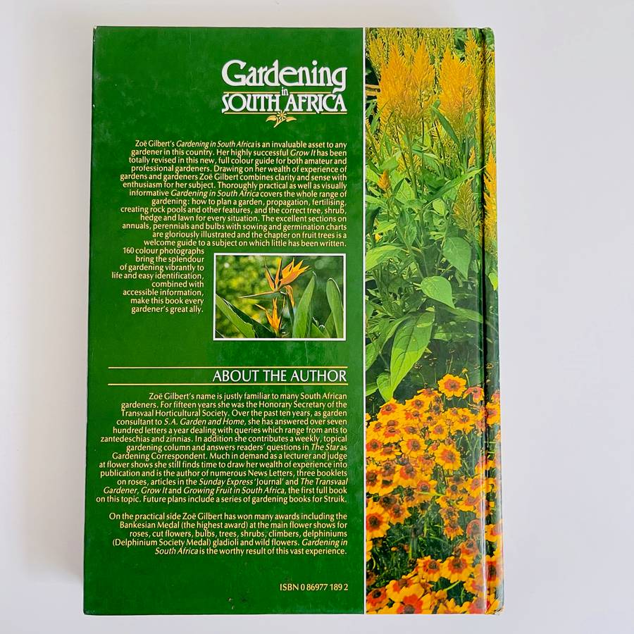 Gardening in South Africa by Zoe Gilbert