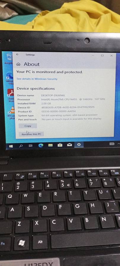 MSi U135 DX Notebook