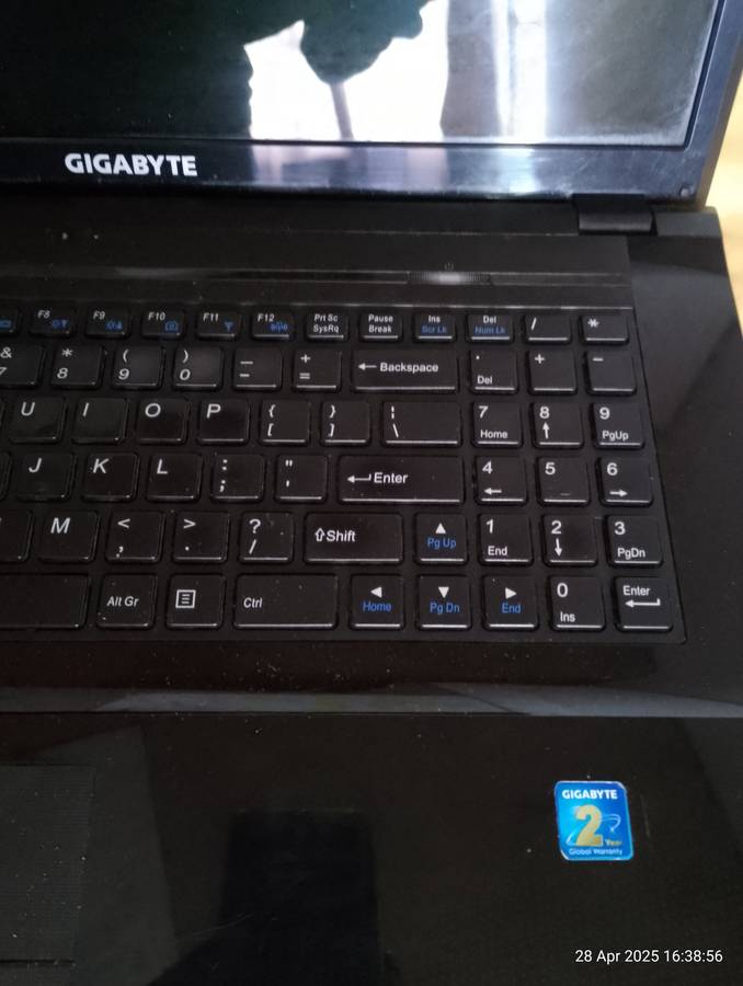 Gigabyte 17 inch laptop