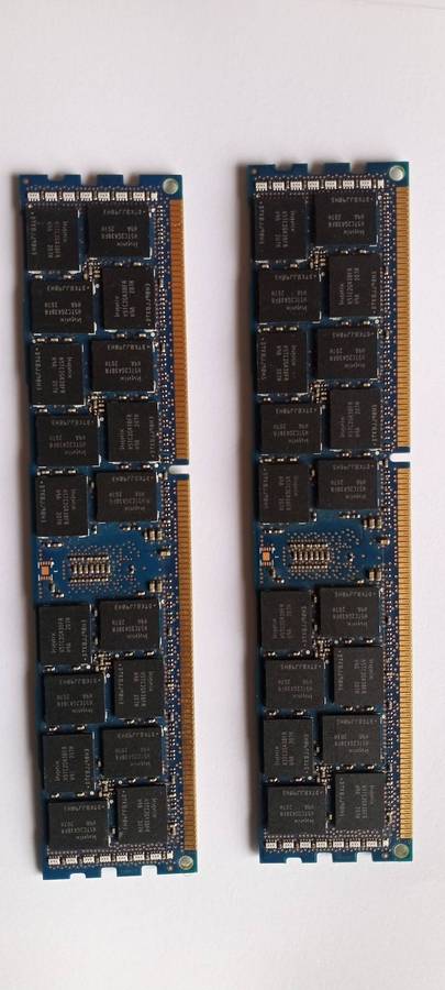SKHynix RDIMM 8-Gigabyte Rams @DDR3