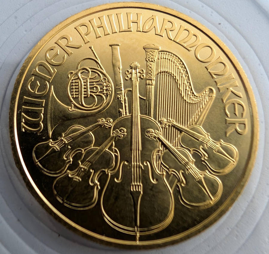 1/4 oz Gold Coin - Austrian Philharmonic 2020