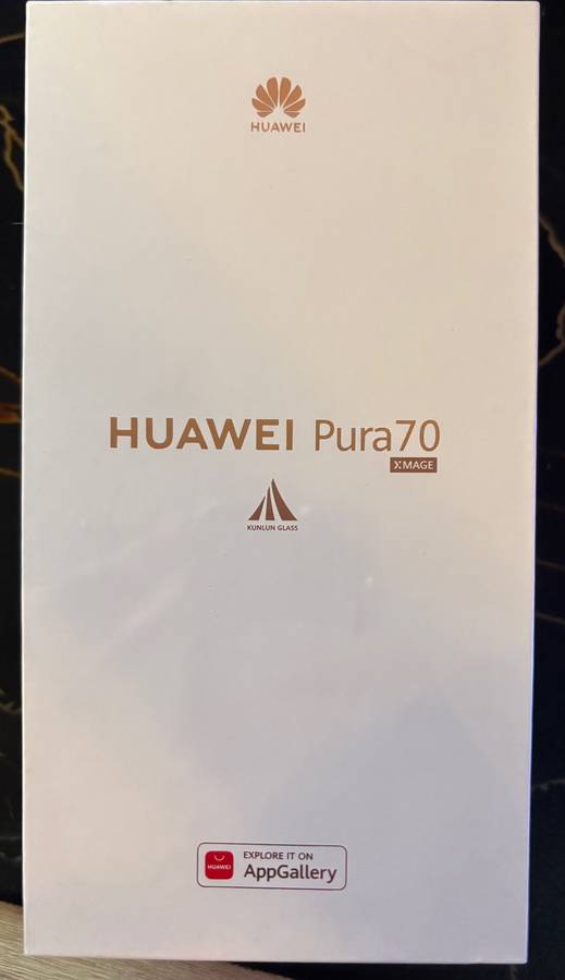 Brand New Huawei Pura 70  X Mage 256GB Dual Sim Black