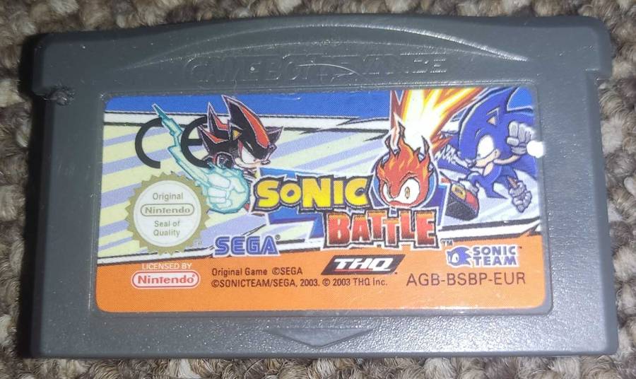 Sonic battle for Gameboy advance