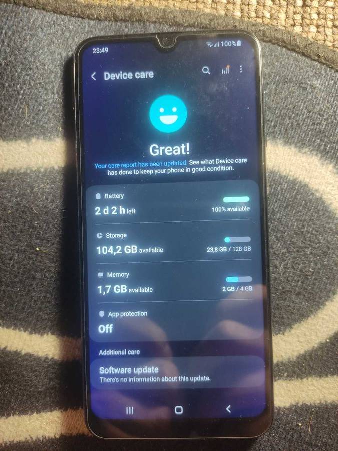 Samsung galaxy a30s