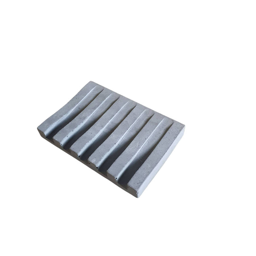 Soap Dish - Rustic Cement Grove - set x3