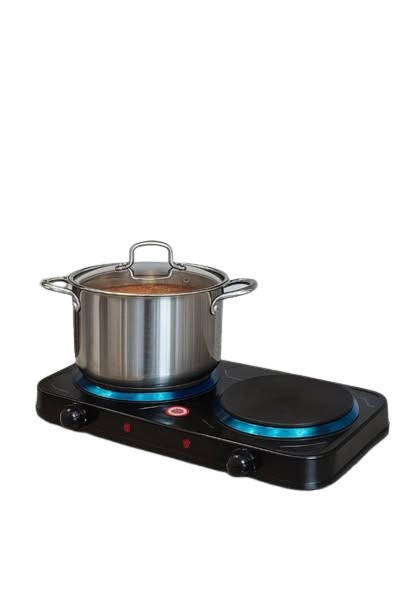 2000 WATTS TWO PLATE SOLID STOVE