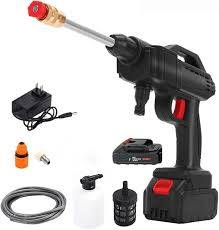 Cordless rechargeable high pressure water gun