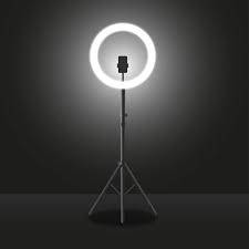 Ring Light with Tripod Stand and Phone Holder, 10-inch Dimmable Selfie Ring Light with 3 Light Modes