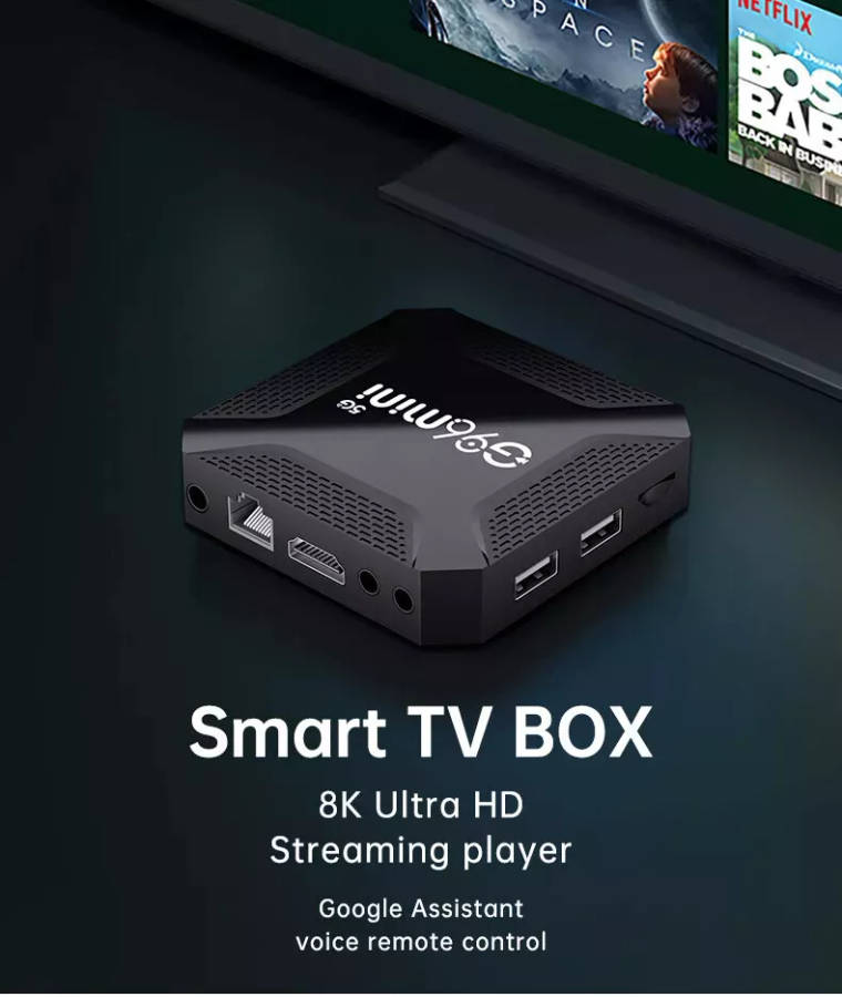 G96Mini 5GTV Box 8K Ultra HD