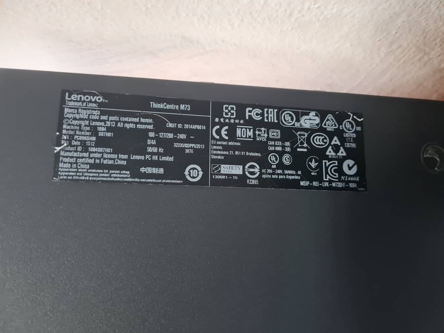 Lenovo ThinkCentre M73
