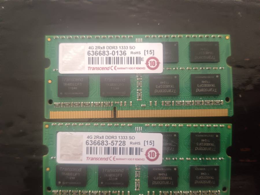 4Gb DDR3 LAPTOP RAM BOTH FOR ONE PRICE