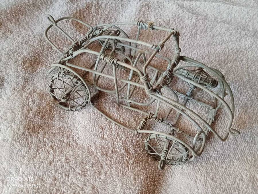 Handmade Wire Beetle Car