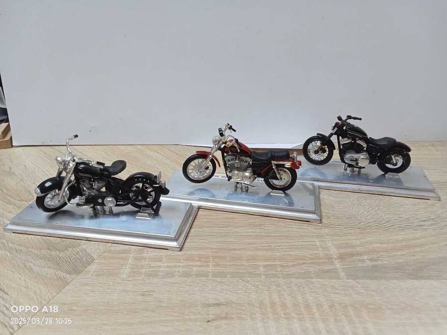 Harley Davidson Motorcycle Hobby Models