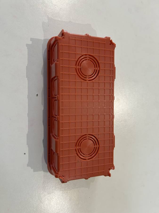 GEWISS 6 GANG FLUSH HOR BOX METAL FIX SUPPORT GW24406