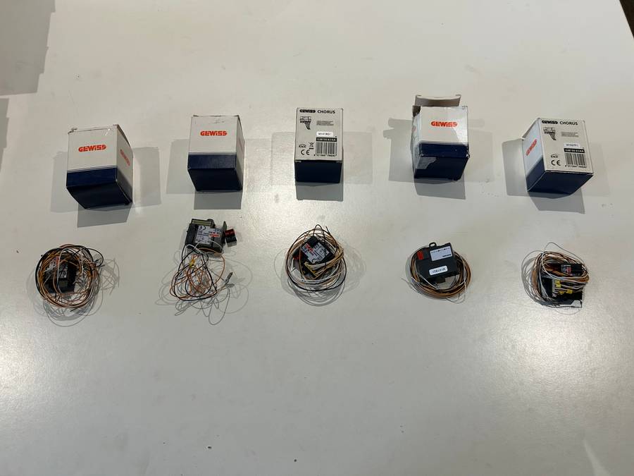 KNX EASY CONTACT INTERFACE 4 CHANNELS GW90834A GEWISS