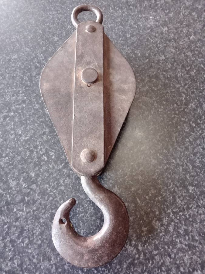 Metal Pulley Block and Tackle