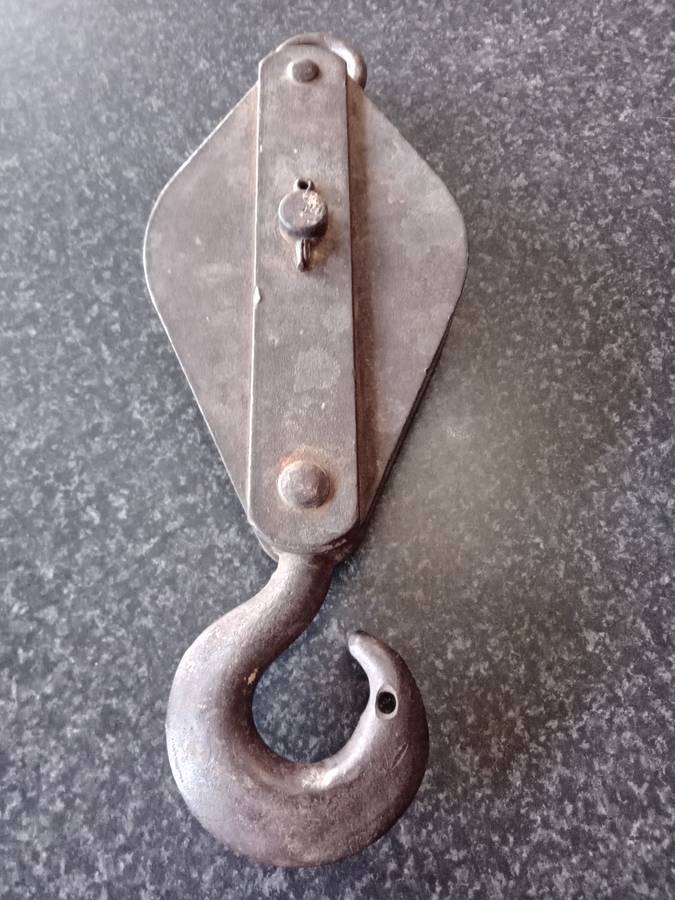Metal Pulley Block and Tackle