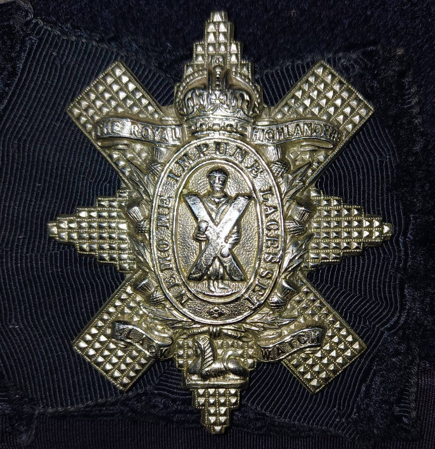 Original Scottish Glengarry-Royal Regiment