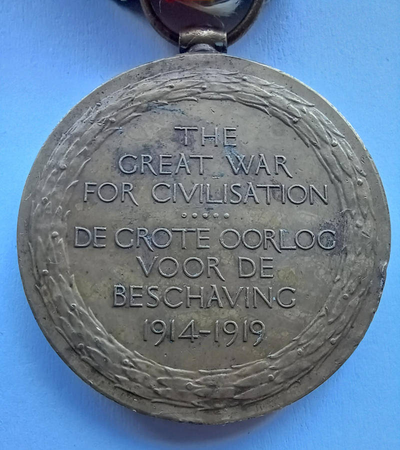 WW1 Victory Medal & Ribbon (Full Size)