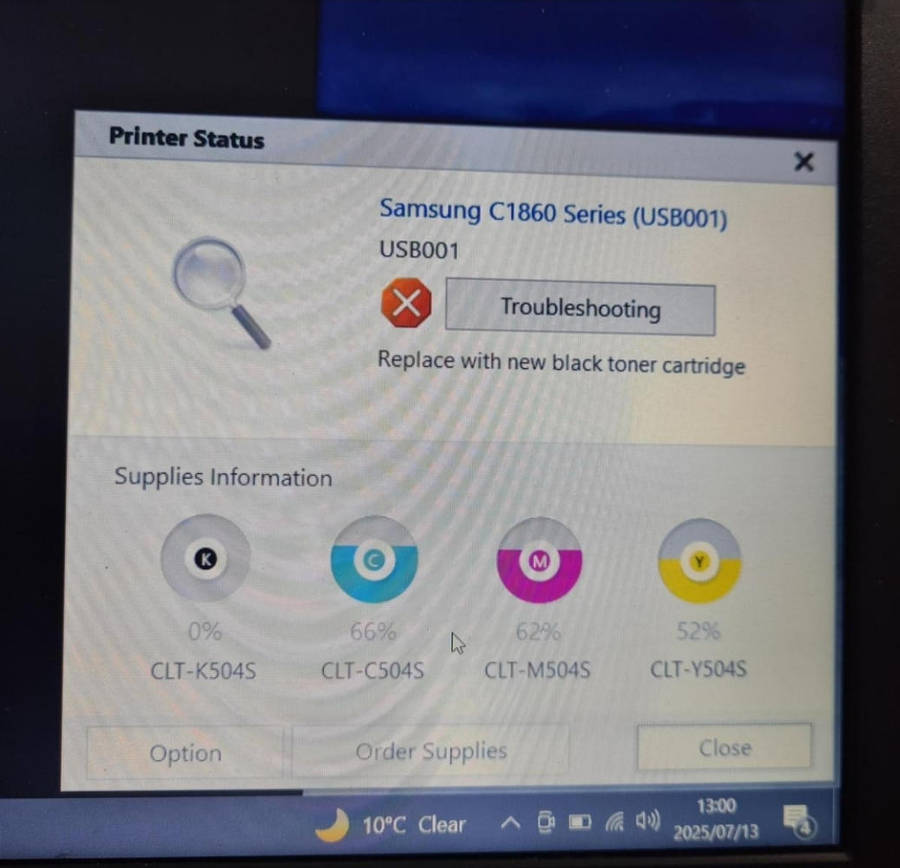 Samsung Xpress C1860FW A4 Colour All-In-One Laser Printer